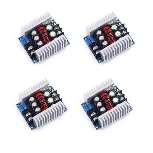 4pcs Constant Current CC CV Buck Converter Module DC 6-40V to 1.2-36V 20A 300W Adjustable Step Down Voltage Regulator Power Supp