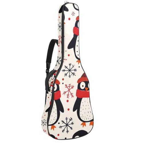 Étui souple pour guitare acoustique 109 cm imperméable sac à dos guitare basse multicolore