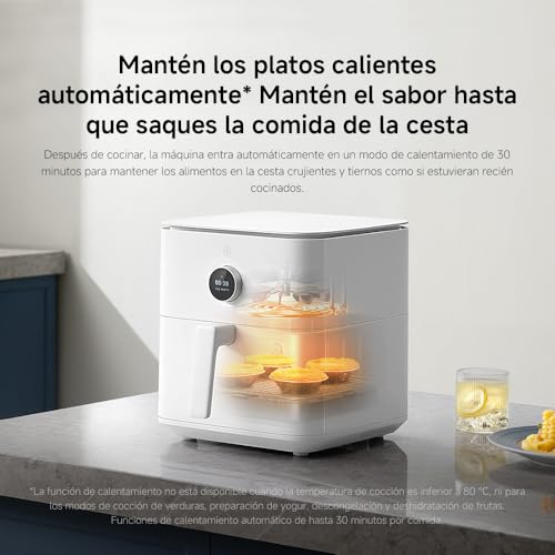 Variante de XIAOMI freidoras de aire 6.5L blanco OLED
