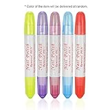 Set of 5 Nail Polish Remover Pens with Cotton Heads Professional Corrector Pen Art Cleaner Mistake Tool for DIY