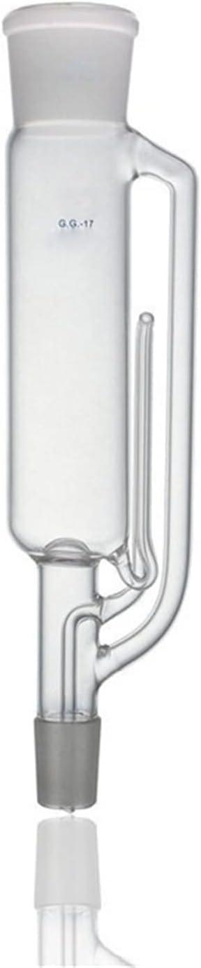 150-ml-Soxhlet-Extraktionsapparat-Set mit Allihn-Kondensator, Soxlet-Extraktor und 150-ml-Flachkolben, anpassbarer Destillationsapparat aus Borosilikatglas 3.3