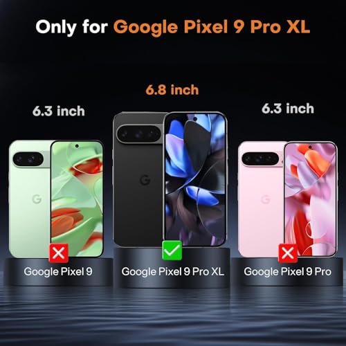 Image of STP FEEL 2 Pack Unbreakable Membrane Screen Protector Guard For Google Pixel 9 Pro XL 5G, 6.8 Inch | Hydrogel Membrane Ultra Smooth Touch with Finger Print Support - HD /3 Months Warranty