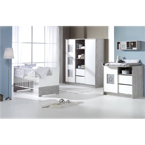 Schardt 065812200 Schrank, mit Mittelregal und 2 Schiebetüren, Eco Star