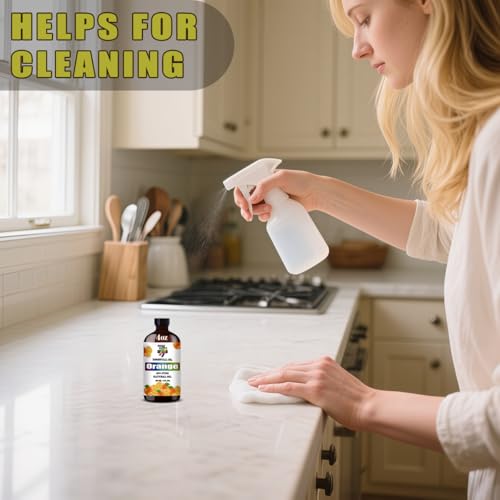Image of Sweet Orange Essential Oil for Diffuser Massage, Orange Oil 4 fl oz