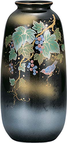 Amazon.co.jp: 『九谷焼』8号花瓶 ぶどう : ホーム＆キッチン