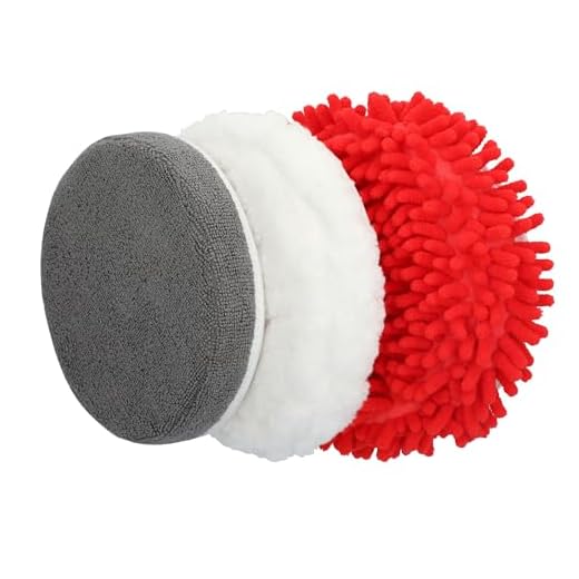 Microfiber Brush Set for Power Scrubber