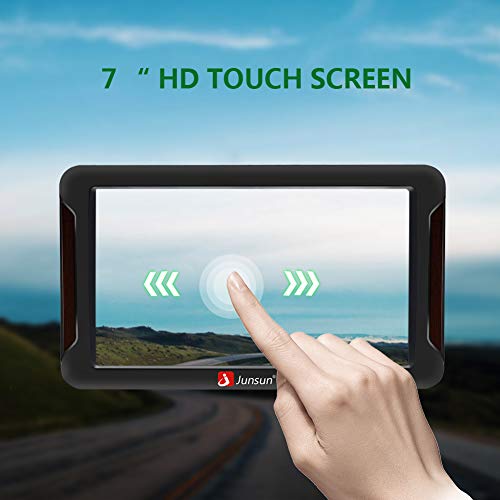 GPS Navigation for Car, 7 inch Car GPS HD Touch Screen 8GB 256MB Sat Nav for Cars with USA, Canada, Mexico Lifetime Map Free Update