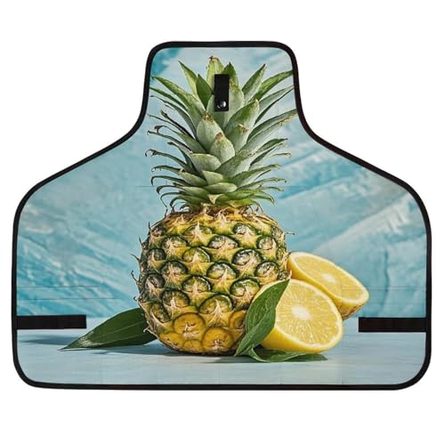 Delantal de trabajo Fresh Pineapple con bolsillos y ajuste miniatura 1