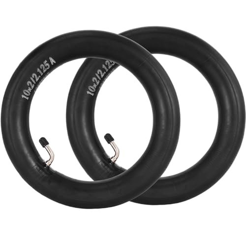 2er Packung 10 x 2,125 (10 Zoll) Innenrohr Ersatz 0 Grad für selbstausgleichender 2-Rad-Roller