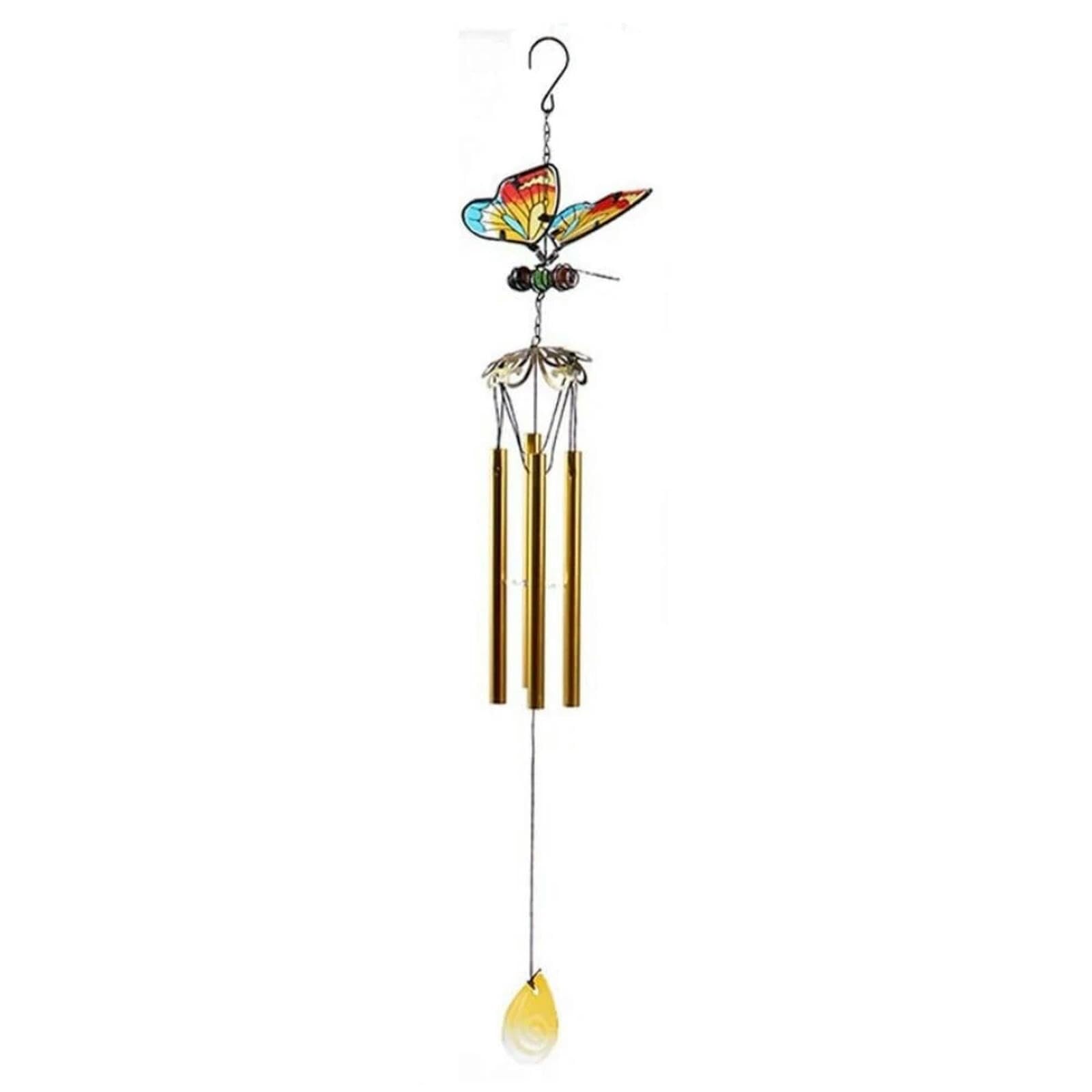 Creative Wind Chimes 3D Butterfly Handicraft Metal windchimes