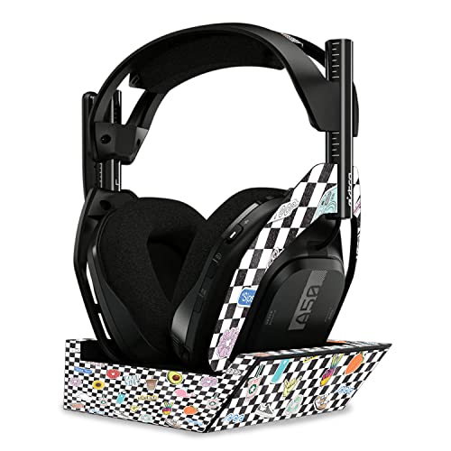 Image of MightySkins Glossy Glitter Skin Compatible with Astro A50 Wireless Headphones + Base Station (Gen 4) - VSCO7 | Protective, Durable High-Gloss Glitter Finish | Easy to Apply | Made in The USA