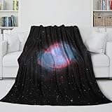 Dumbbell Nebulosa M27 Manta Cómoda Cálida - Universo Estrellado Manta Aire Acondicionado Personalizar Regalo Cumpleaños Para Esposo Novio Novia Vecino - Cama Sofá Oficina 40x50inch(100x130cm)
