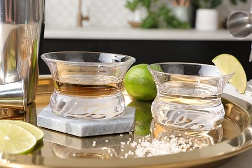 Historically Modern Designs The Oaxaca Tequila & Mezcal Glass Glass Set of 2