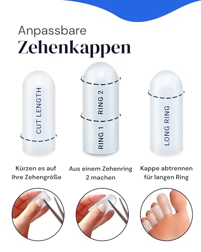 Hammerzehenpolster Yogamedic Zehenschutz für den kleinen Zeh