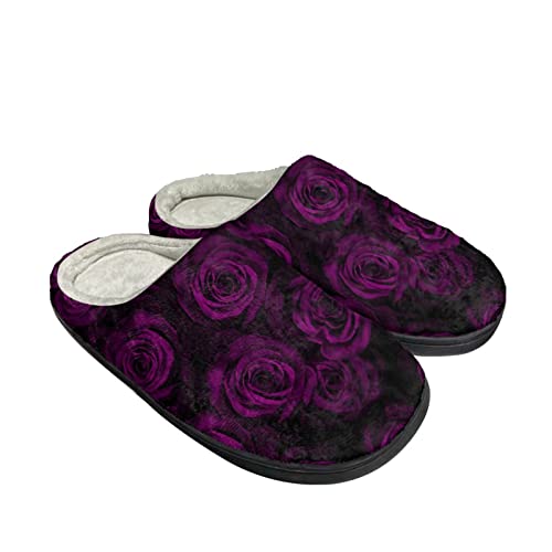 Pantoufles pelucheuses anti-froid en flanelle douillette pour ne plus avoir froid aux pieds chez soi