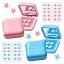 Blue, Pink