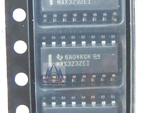 10 szt. MAX3232EIDR, MAX3232EI 3 V do 5,5 V wielokanałowy napęd RS-232 LINE DRIVER/RECEIVER IC