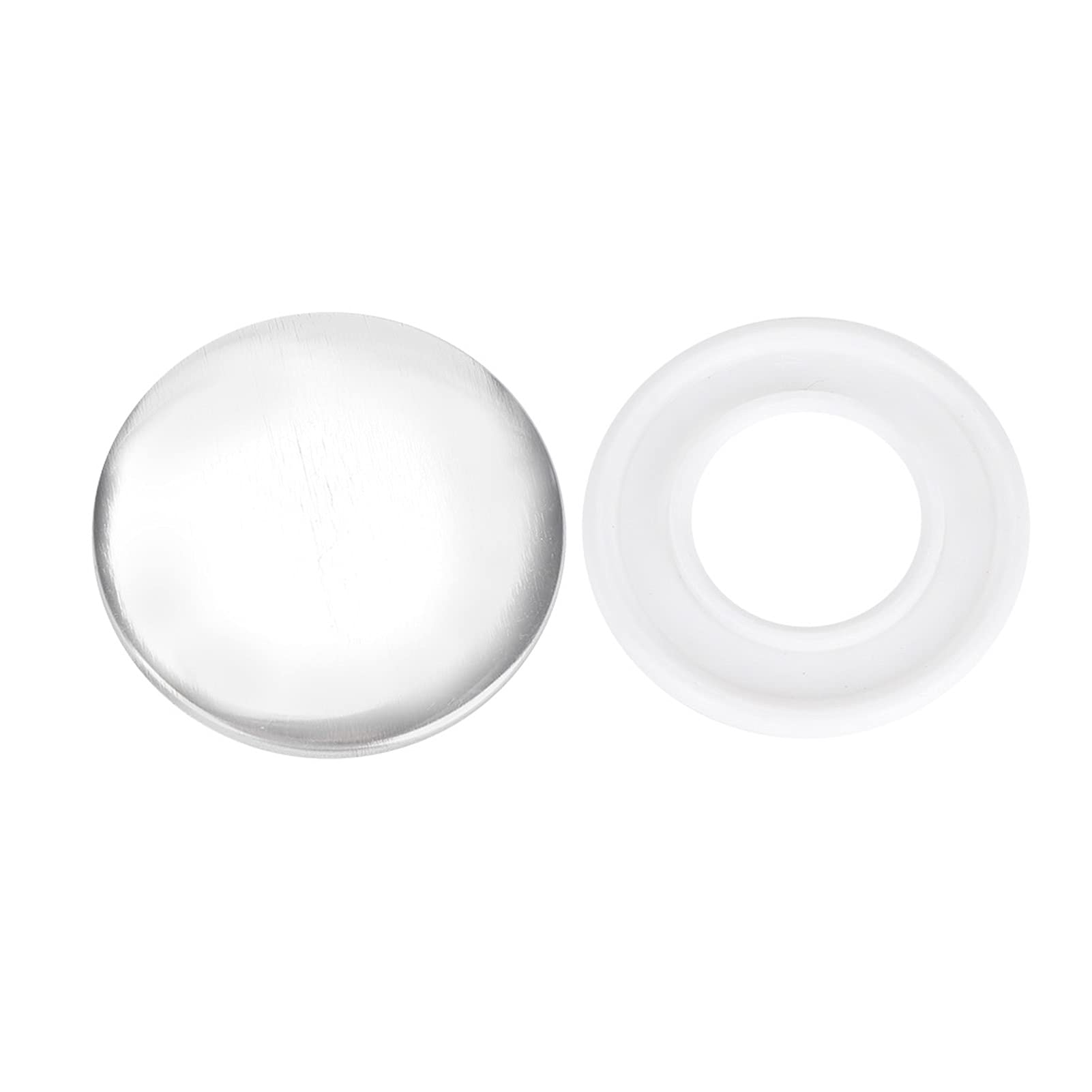 Zestaw 100 sztuk, do tabliczki Tinplate, puste materiały, 44 mm, prezentacje weselne na uroczystości (niebieski)