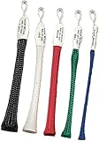 Double layer nylon mesh for uniform, comfortable fit Include 2' of spare cord to string finger traps on traction bow 1" loop of strong nylon braid cord attaches to traction equipment