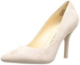 Nine West Women's FIFTH9X Fifth Pointy Toe Pumps, Natural Suede - 10.5 B(M) US