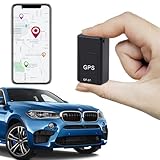 GPS Tracker for Vehicles, Mini Portable Real Time Magnetic GPS Tracking Device, Full Global Coverage Location Tracker for Car, Kids, Dogs, Trucks/Person. No Subscription Required/No Monthly Fee