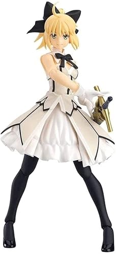 Loli Beautiful Girl Series Figura de acción FateGrand Order Sable Lily (5.9in) Figma-038 - Figura de anime de personajes de dibujos animados,