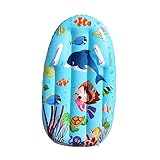 FytStycale Kids Inflatable Surfboard Float Surfing Bodyboard Mat Swimming Pool Kickboard Aids Wakeboard Surfboards Portable PVC Material Suitable for Gi, Blue