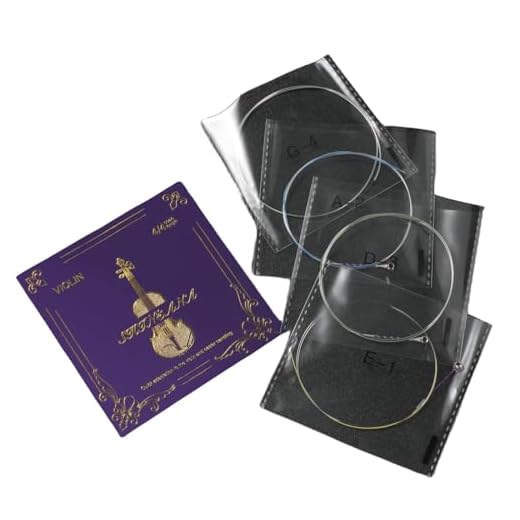 Cuerdas de violín 4/4, reemplazo de alta durabilidad y tono rico, hechas a mano con materiales de primera calidad, para todos los niveles