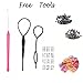 Hair Tinsel, Hair Tinsel Kit with Tools, Tinsel Hair Extensions, 12 Colors 2400 Strands Fairy Hair Tinsel Heat Resistant 48 Inch Hair Glitter