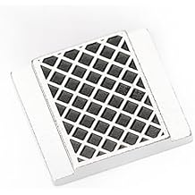 Grid Pattern Camera Metal Hot Shoe Cover for FUJIFILM X100VI X100V X-T4 X-T3 X-E4 X-T50 X-T30II Shutter Decorative Set Aluminum Alloy-Hot Shoe Cover
