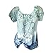 Produktbild TOPSELD Top Damen, Frauen Plus Size Tank Top Mit V-Ausschnitt Stickerei HöHlen Heraus Spitze Sommer Tops