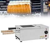 Horno eléctrico para tartas con rodillos para hornear, 1500 W de potencia para cocinas profesionales y restaurantes