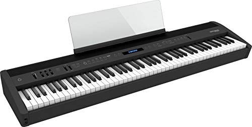 Roland FP-60X, Professionelles 88-Tasten Digital Piano, Leistungsfähiger Verstärker & Custom-Stereo-Lautsprecher, Integrierte Klangbearbeitung, Ausgewählte Sounds & Effekte, Schwarz