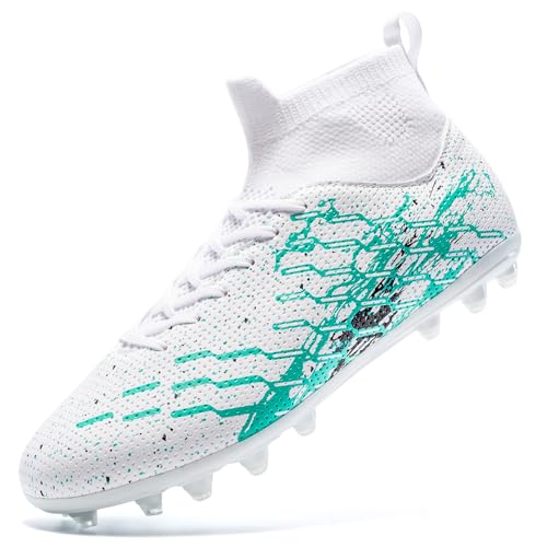 LSIDORYC Soccer Cleats Mens Womens Football Shoes