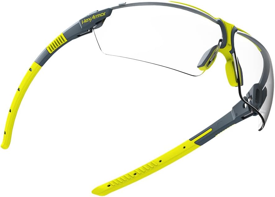 HexArmor 12-Pack VS300 Clear for Hot to Cold Temperature Transitions Anti-Fog ANSI Z87+ Safety Glasses for Men and Women