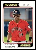 2023 Topps Heritage High Number #653 Mauricio Dubon Houston Astros MLB Baseball Base Trading Card