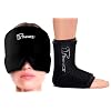 TheraICE Migraine Relief Cap and TheraICE Ankle Ice Pack Wrap PRO