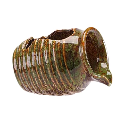 FytStycale Pot d'argile à Eau pour Fontaine Extérieure et Utilisation de Bureau, Vert