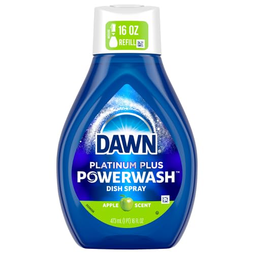 Dawn 52367 Platinum Powerwash Dish Spray Soap Apple Scent 16-oz Refill