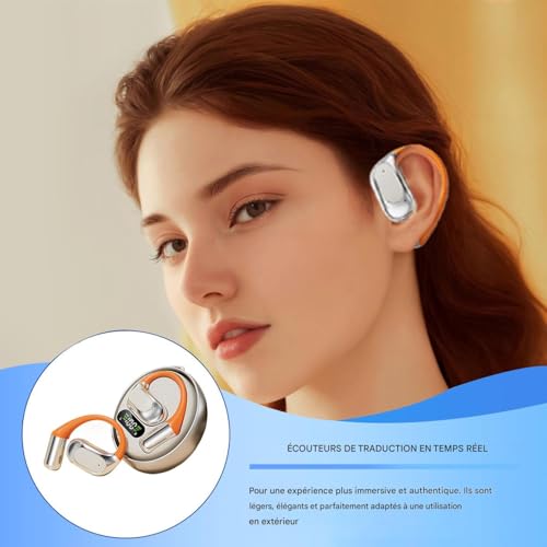 Traductor earphone temps réel pour briser la barrière de la langue - 3