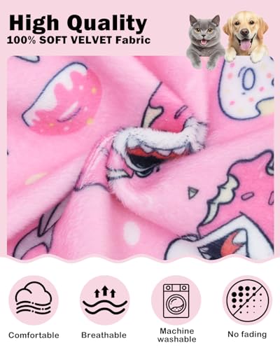 Image of CuteBone Dinosaur Costume Dog Shirt, Stretchy Velvet T-Shirt Clothes for Medium Dogs, Soft & Breathable Pet Tee Outfit Frenchie Apparel for Daily Wear, Cozy Pullover Design Puppy Fashion COSBX05XL