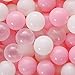 PlayMaty Play Ball Pit Balls - 2.36inches Phthalate&BPA Free Plastic Ocean Colour Balls for Kids Toddlers and Babys for Playhouse Play Tent Playpen Pool Party Decoration Pack of 70 (Pink)
