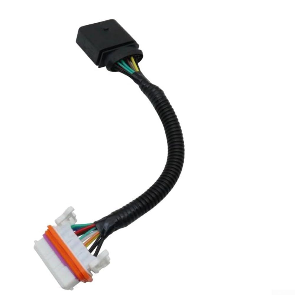 Par de adaptadores de arnés de cableado para faros delanteros, 2 unidades, para conectores eléctricos compatibles con Touareg 2004 2007 7L6971071A