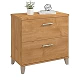 Bush Furniture Somerset Lateral File Cabinet in Maple Cross