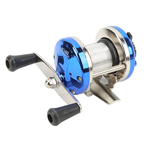 Ice Fishing Rod Portable Kit - 360 Degree Rotation, Durable PP PET Construction, Quiet Suitcase Caster with 2 Luggage Wheels, Includes Replacement Screws - Image 8