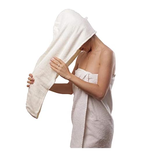 Aspen5 Huge Cotton Hair Towel Wraps for Women | Super Absorbent Quick Dry Hair Towel | Hair Turban Ideal for Long and Curly Hair | Plopping Towel Curly Hair (Coral White)