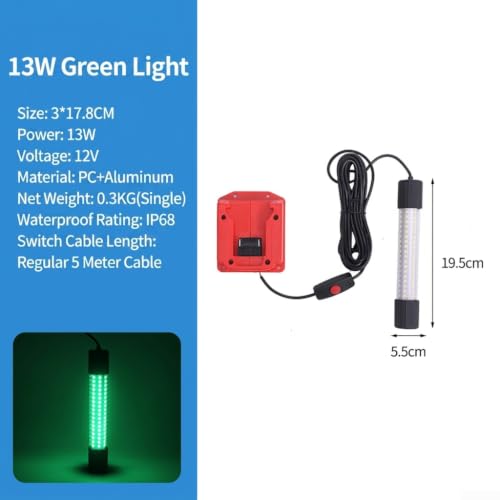 Luz LED sumergible para barcos ideal para jornadas de pesca nocturna en alta mar 6