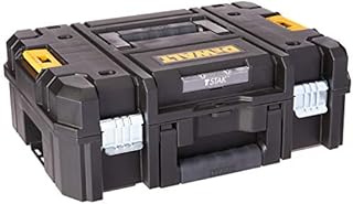 DEWALT Tool Box, TSTAK II, Flat Top (DWST17807) , Black