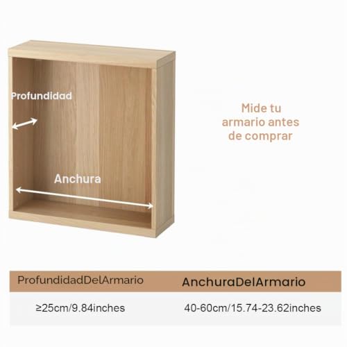 Miniatura 8 de Hershii - Estante Repisa De Tensión Con Barras Extensibles De Metal Para Almacenamiento. Organizador Separador Ajustable Para Armario, Cocina, Cuarto De Baño, Azul, 40-60cm 15.74-23.62inches