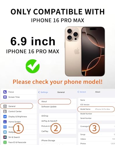 Image of 2 Pack 360 Degree for iPhone 16 Pro Max Privacy Screen Protector, 4-Way Private Anti-Spy Tempered Glass Film with Auto Alignment Dust Free Bubble Free, Anti-Scratch, 9H Hardness, Easy Install